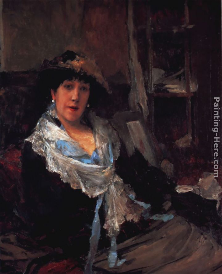 Lady painting - Jules Bastien-Lepage Lady art painting